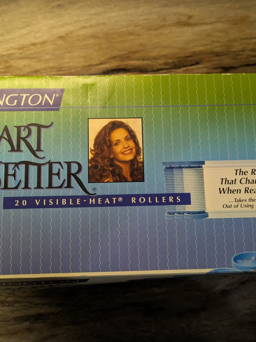 Remington Smart Setter 20 Visible-Heat Rollers in Purple, Blue,Green NIB Vintage